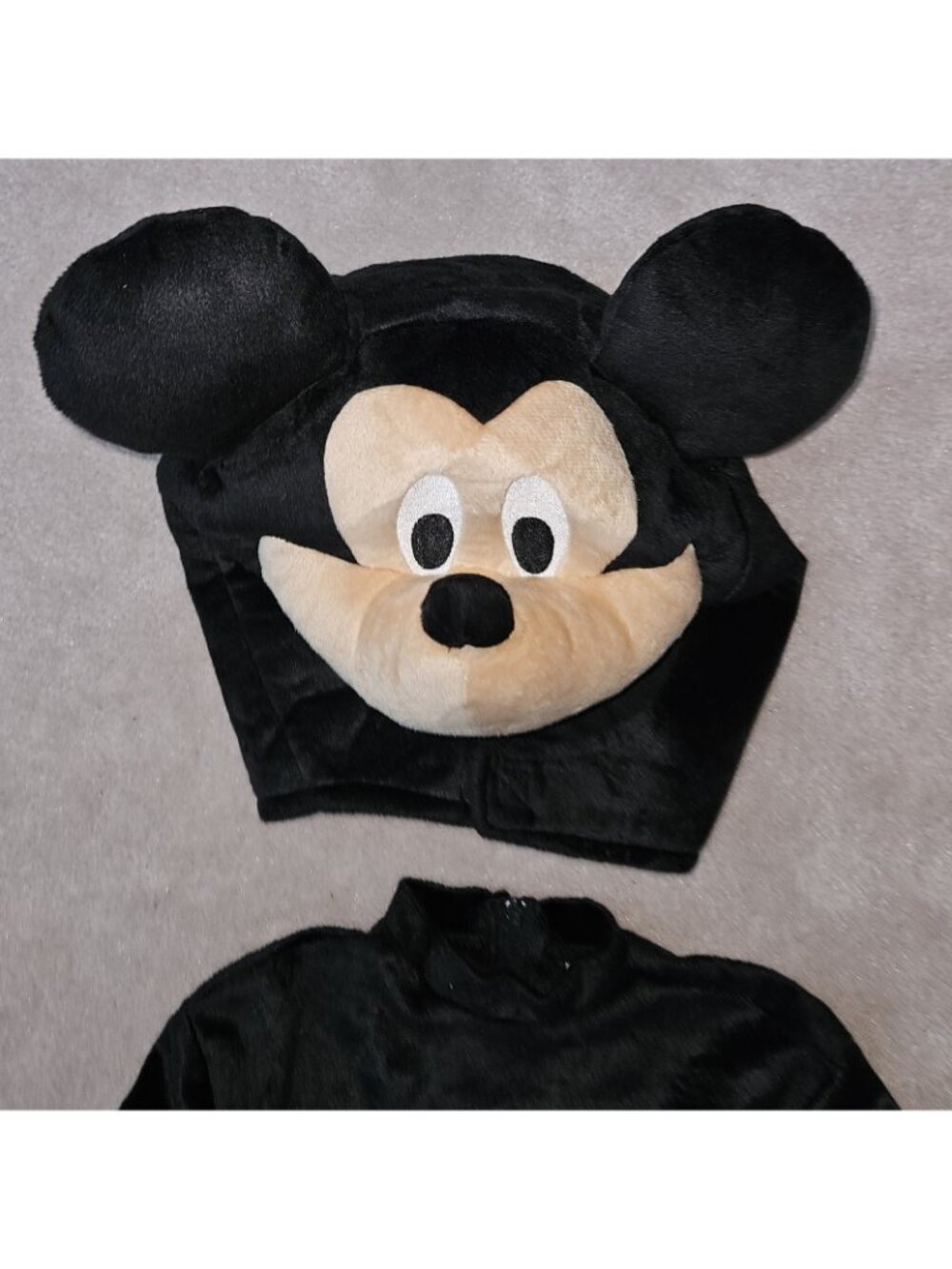 Disney Mickey Mouse Halloween Costume Toddler 2T Jumpsuit Headpiece Spirit - Picture 10 of 16